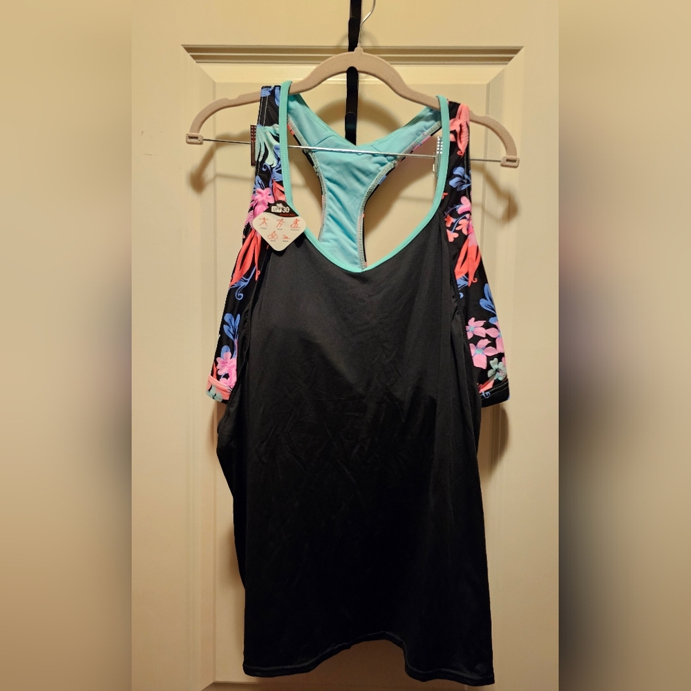 Swim/Exercise top size 3X NWT